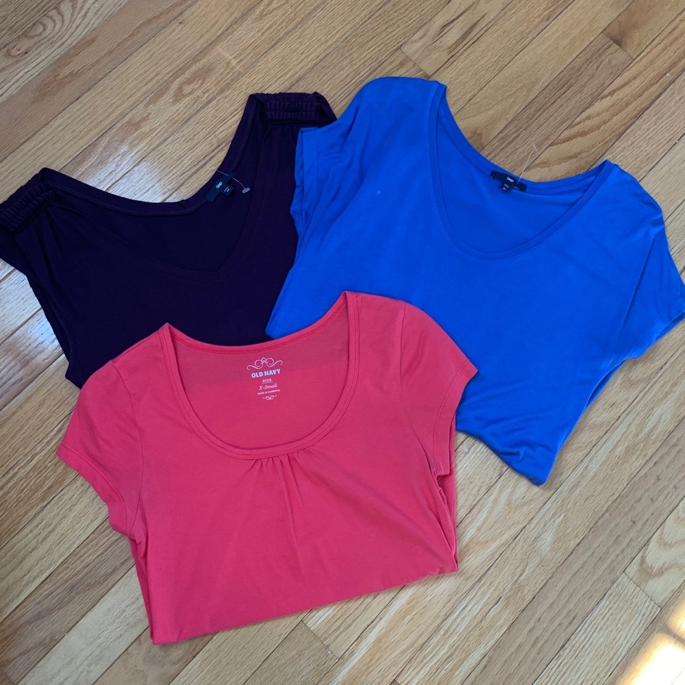 ☀️3/$15☀️XS Summer Tee Bundle - GAP, Old Navy